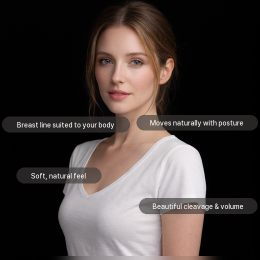 Revision Breast Surgery: Moves naturally with posture, Breast line suited to your body, Soft, natural feel, Beautiful cleavage & volume
